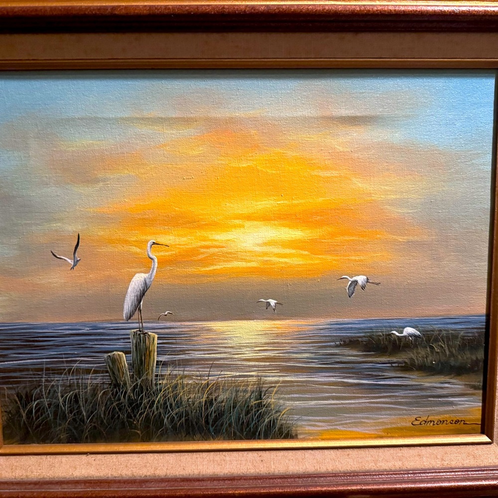 Signed artwork, listed artist